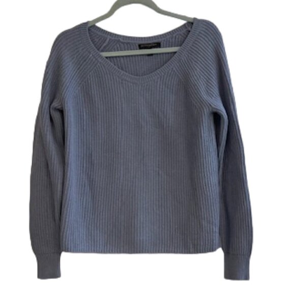 Banana Republic Ribbed Sweater, Blue Size X Small - Picture 1 of 5
